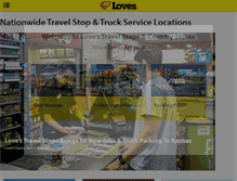 Tablet Screenshot of loves.com